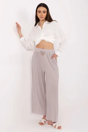 Women high waist casual trousers