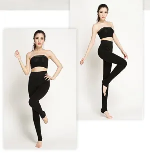 WOMEN Warm Plus Velvet Winter Leggings Ankle-Length High Waist.