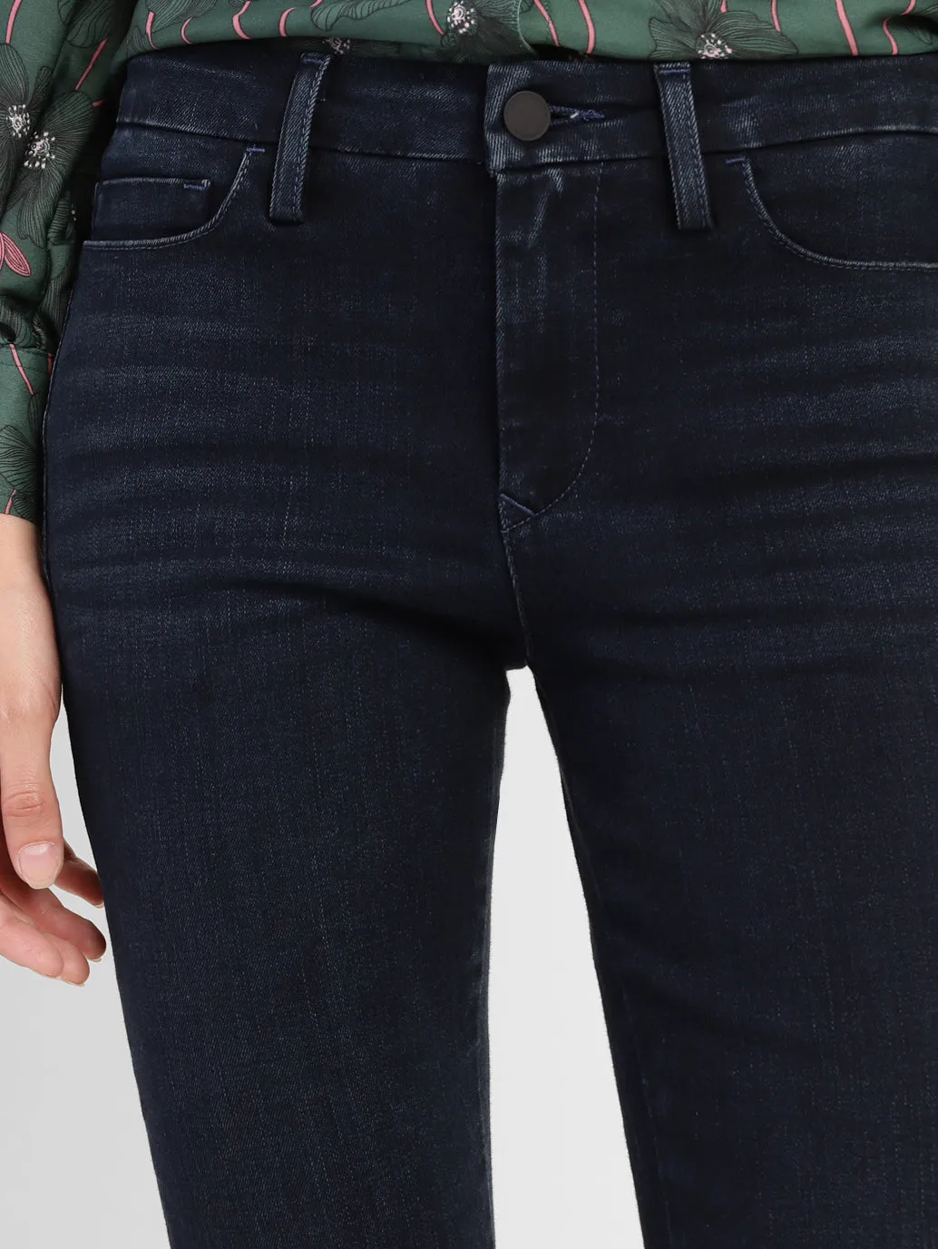 Women's 715 Blue Bootcut Fit Mid Rise Jeans