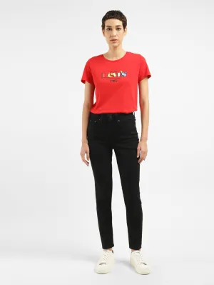 Women's 721 Black Skinny Fit High Rise Jeans