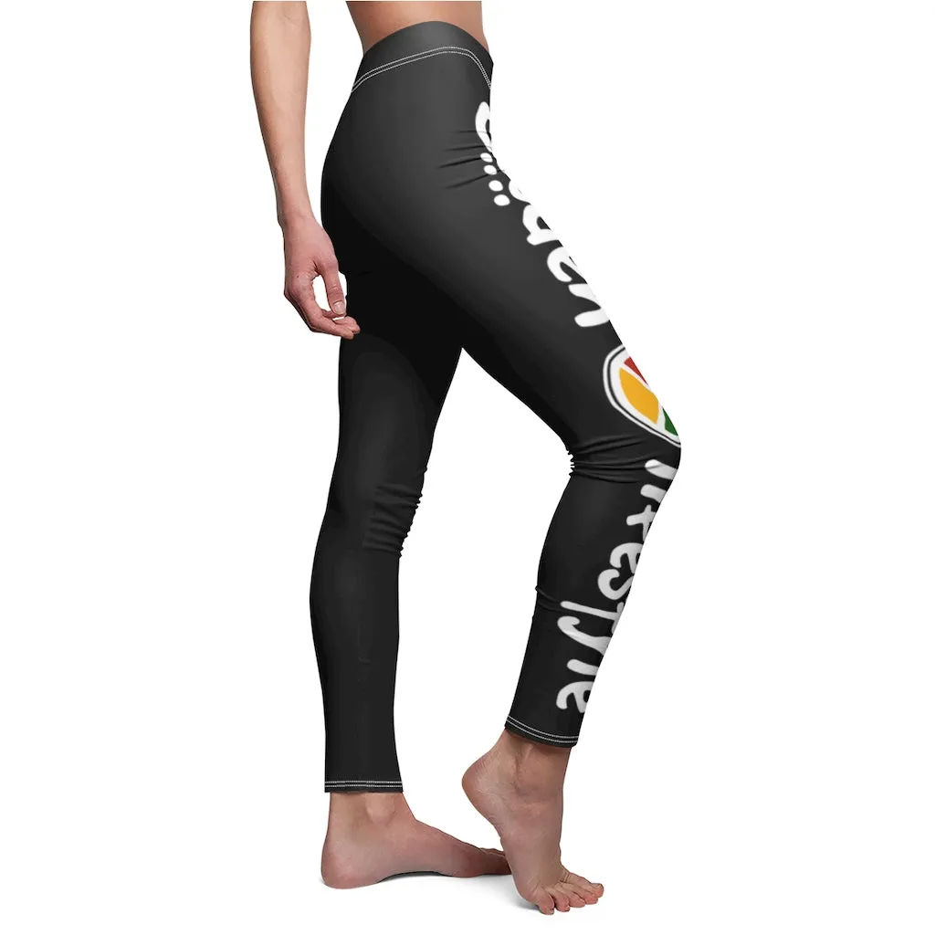 Women's Casual Leggings (JA-COA-BLK)