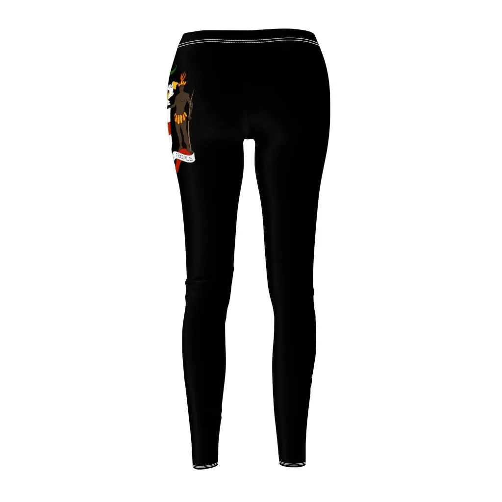 Women's Casual Leggings (JA-COA-BLK)