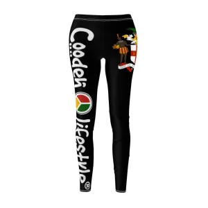 Women's Casual Leggings (JA-COA-BLK)
