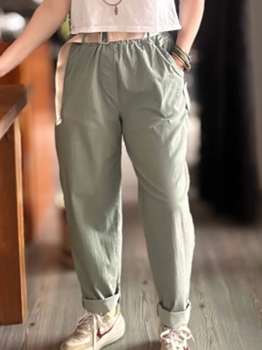 Women's Cotton Casual Pants