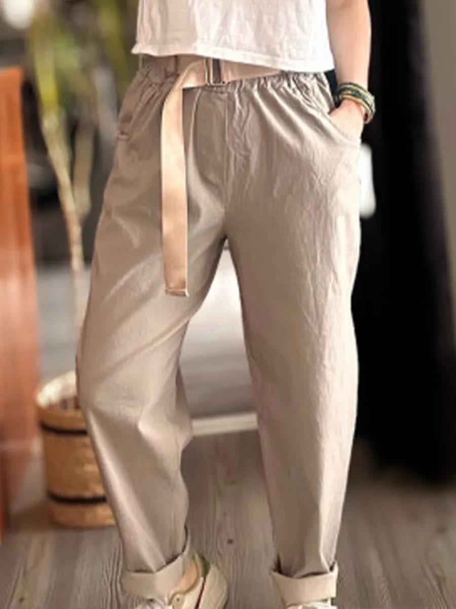 Women's Cotton Casual Pants