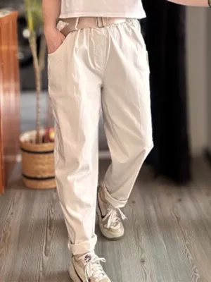 Women's Cotton Casual Pants