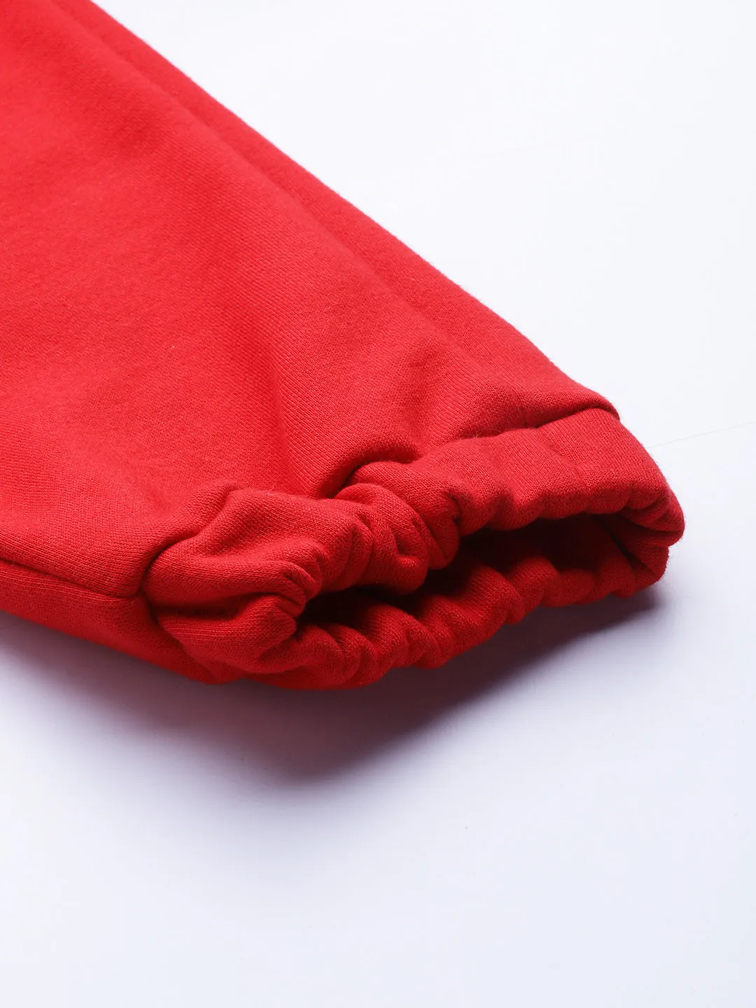 Women's Fleece winter red Jogger