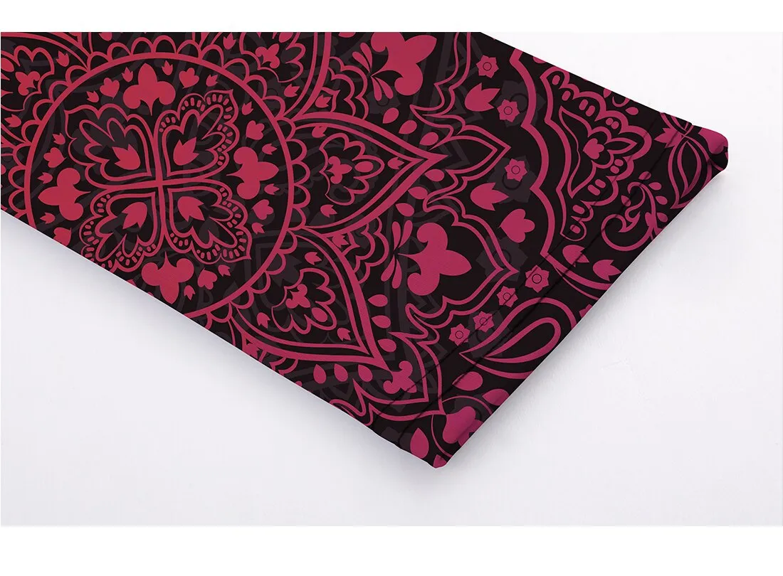 Women's Leggings Rosy Pink Mandala Floral Printed Fitness Workout
