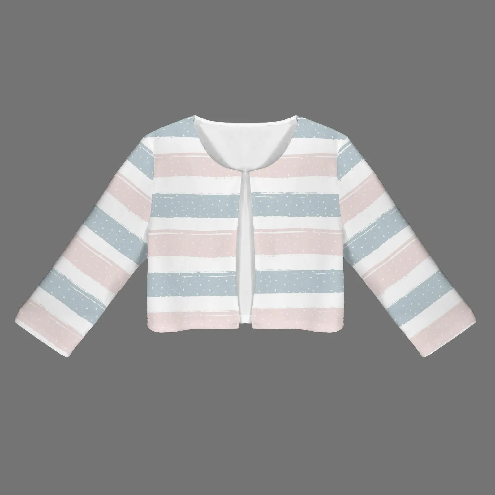 Women's Open Front Cropped Blazer