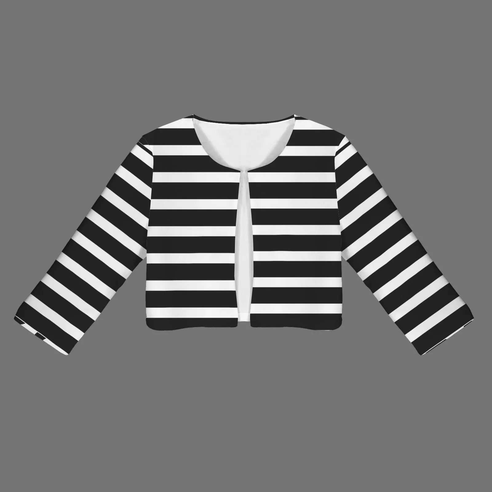 Women's Open Front Cropped Blazer