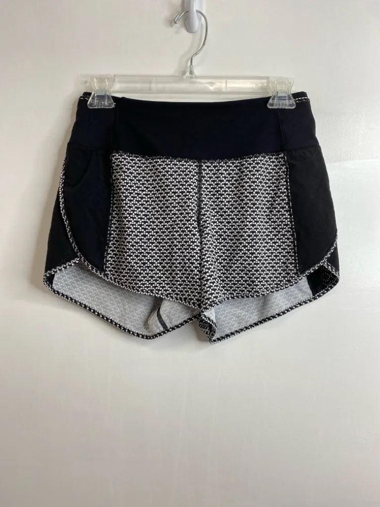 Womens Size 4 Misses Black lululemon Athletic Shorts