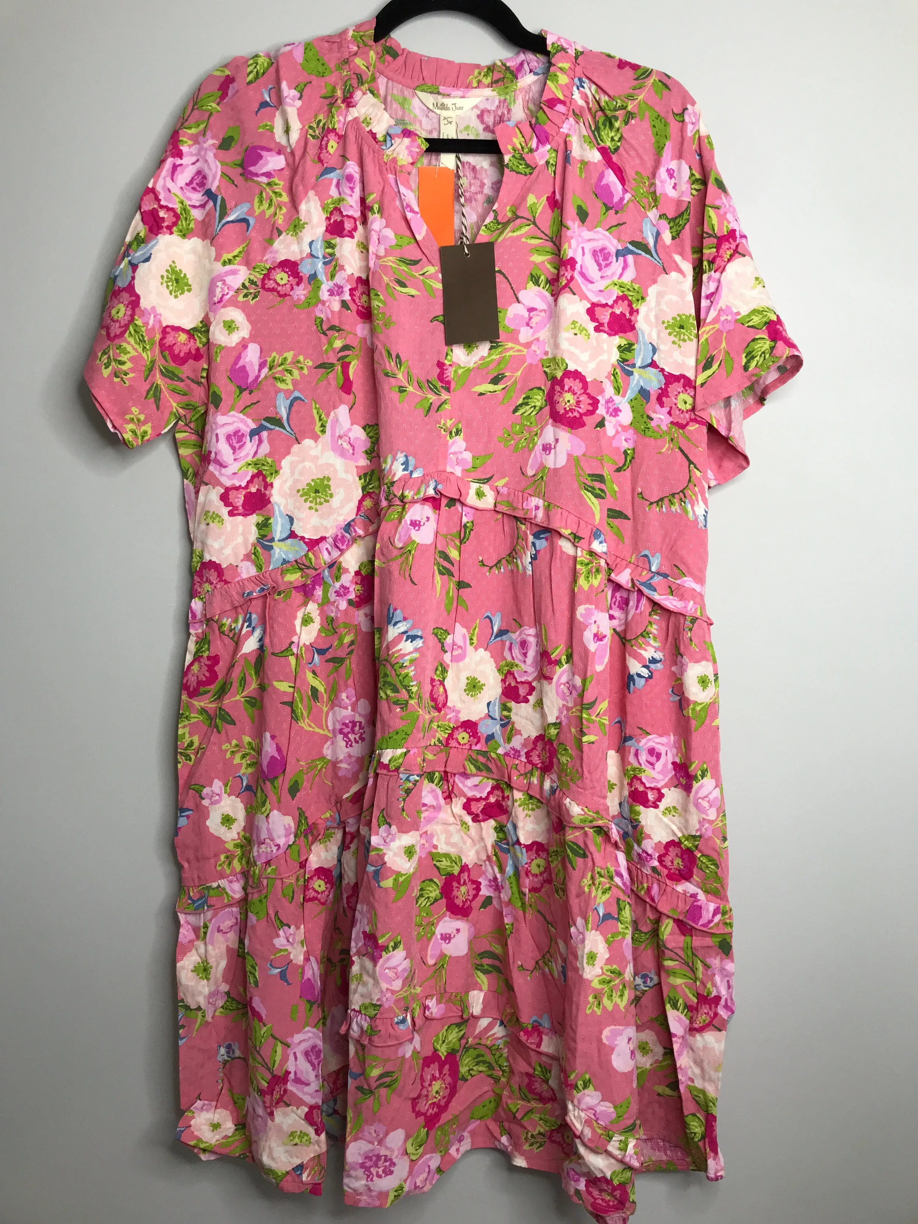 Womens Size Lg Misses Pink Matilda Jane Dress