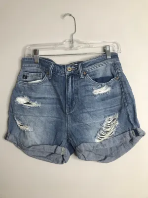 Womens Size Med Misses Denim Kancan Shorts