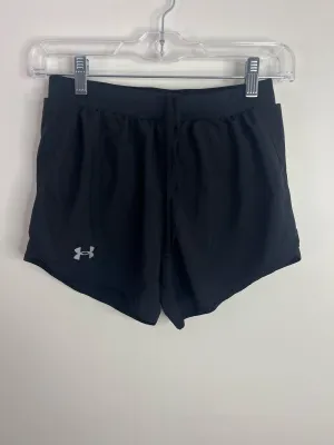 Womens Size XSm Misses Black UA Athletic Shorts