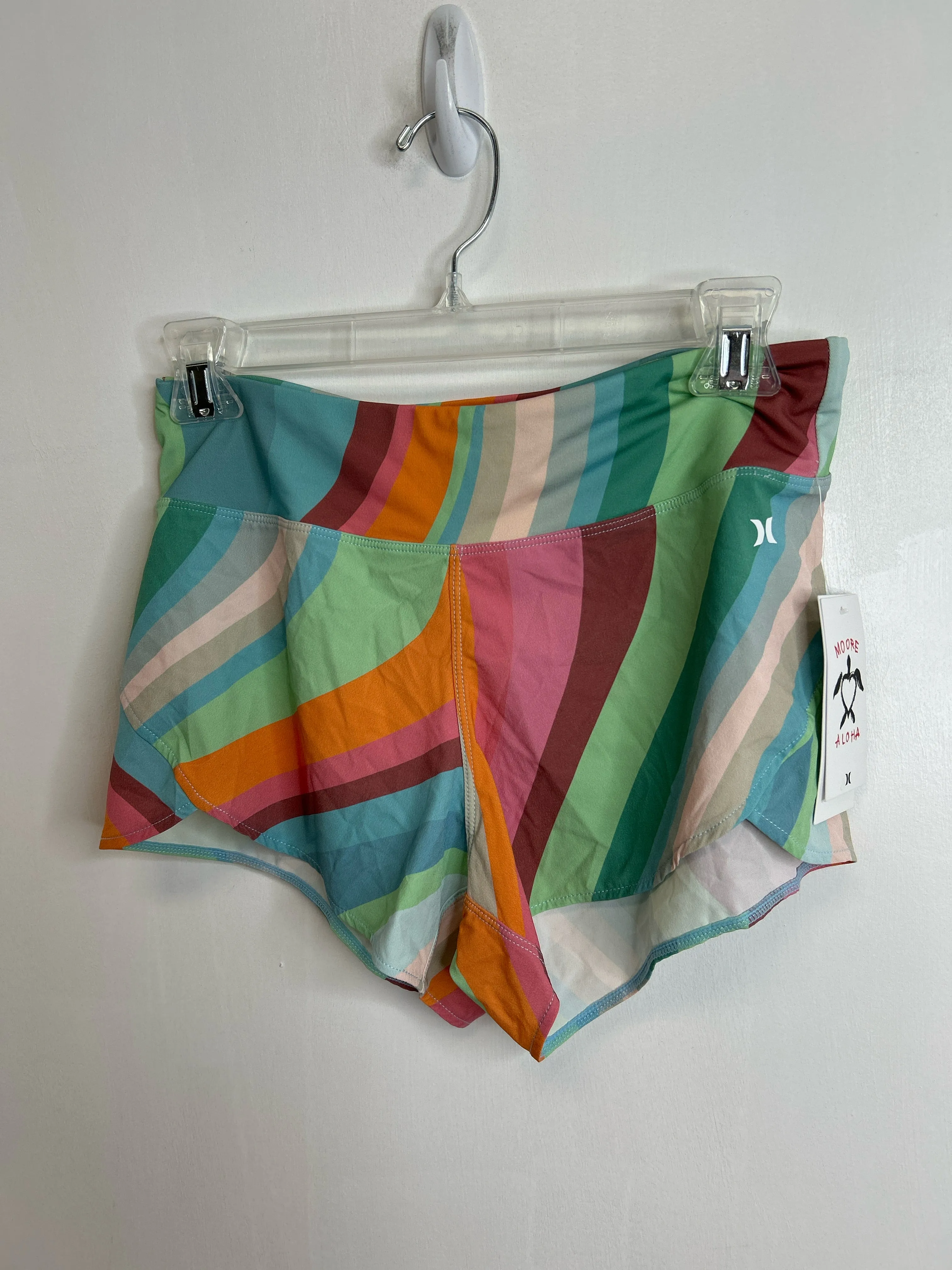 Womens Size XSm Misses Green Hurley NWT Athletic Shorts