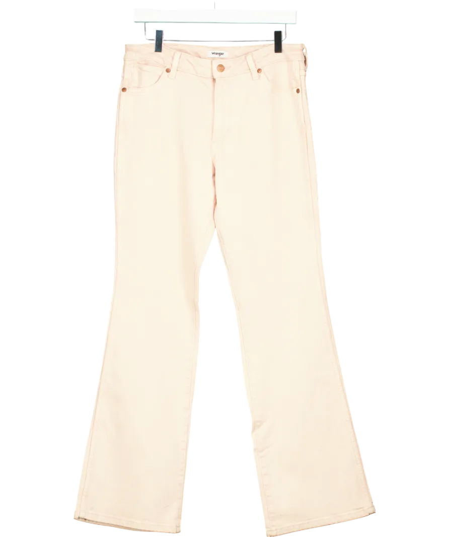 Wrangler Pink Westward 626 Mid Rise Bootcut Jeans W29