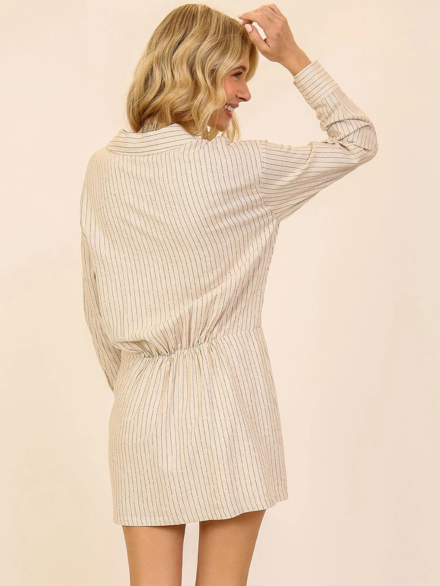 Wrap Double Breasted Blazer Mini Dress