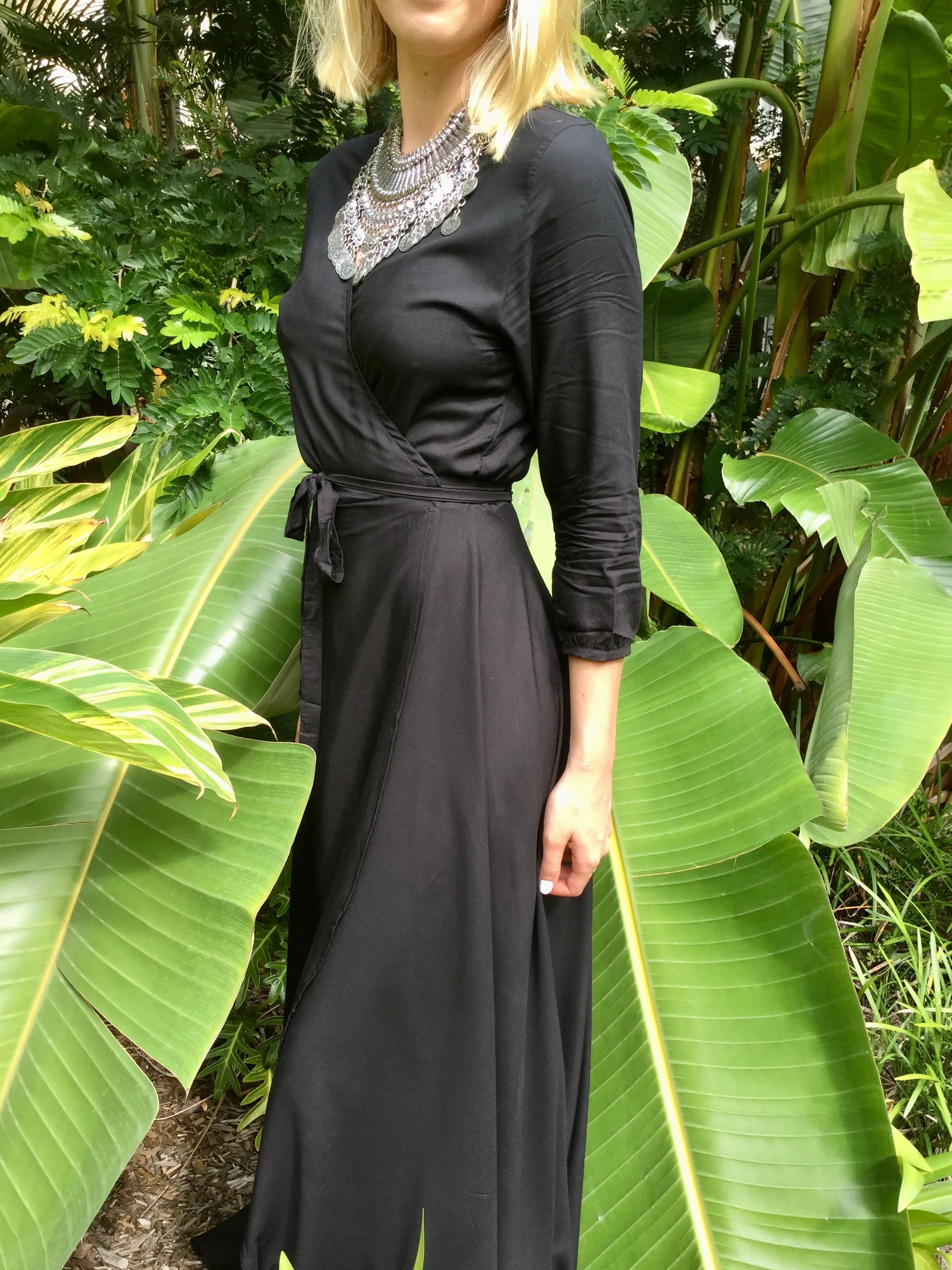 Wrap Dress - Black