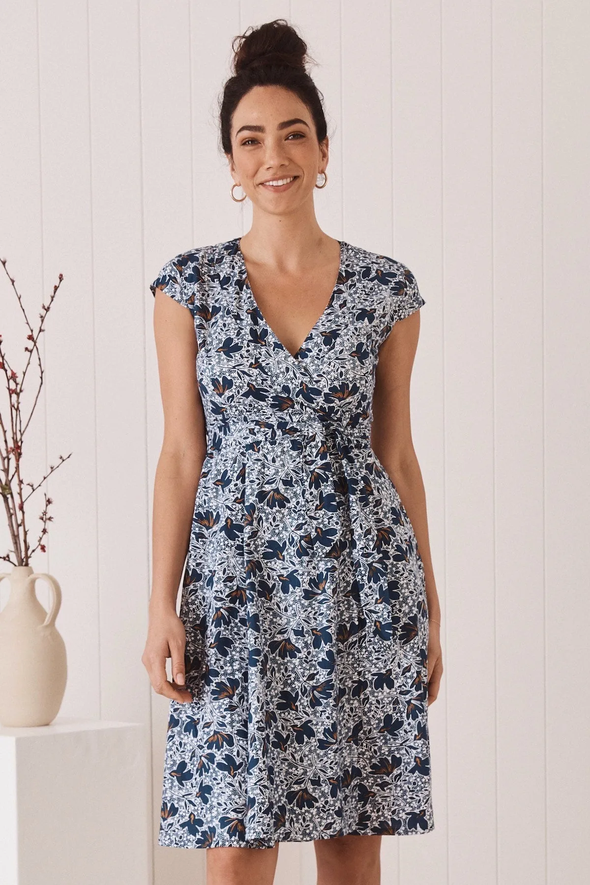 Wrap Dress - Orchid