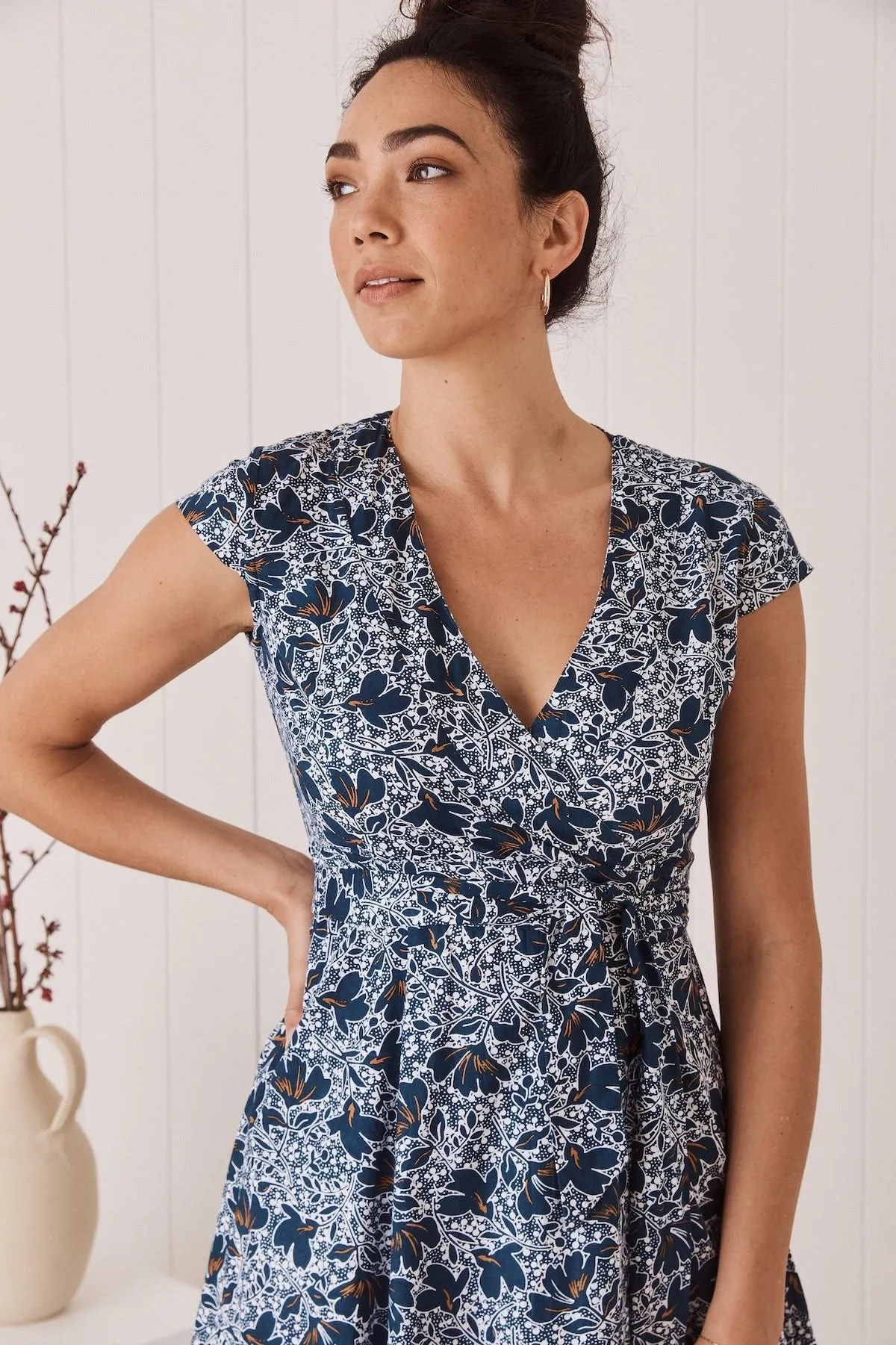 Wrap Dress - Orchid