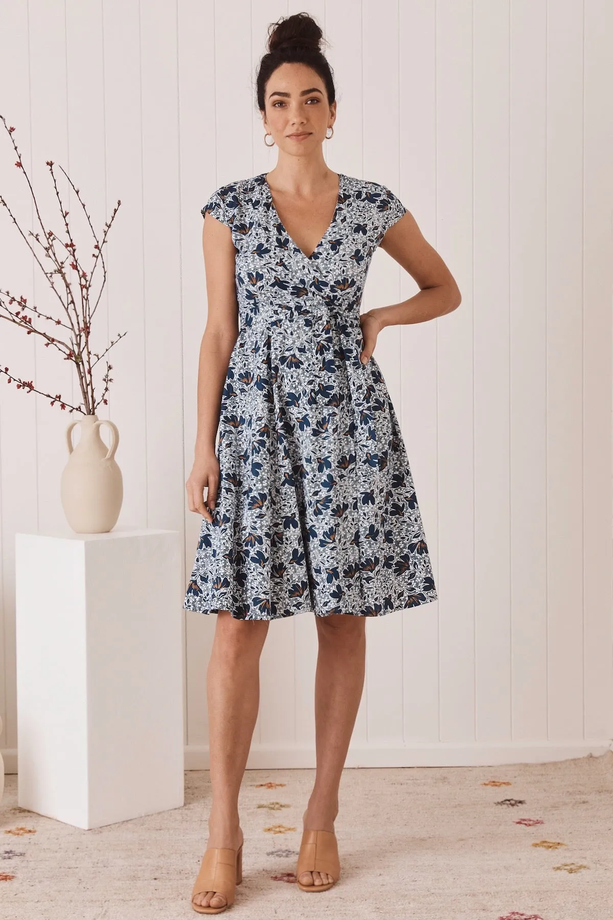Wrap Dress - Orchid