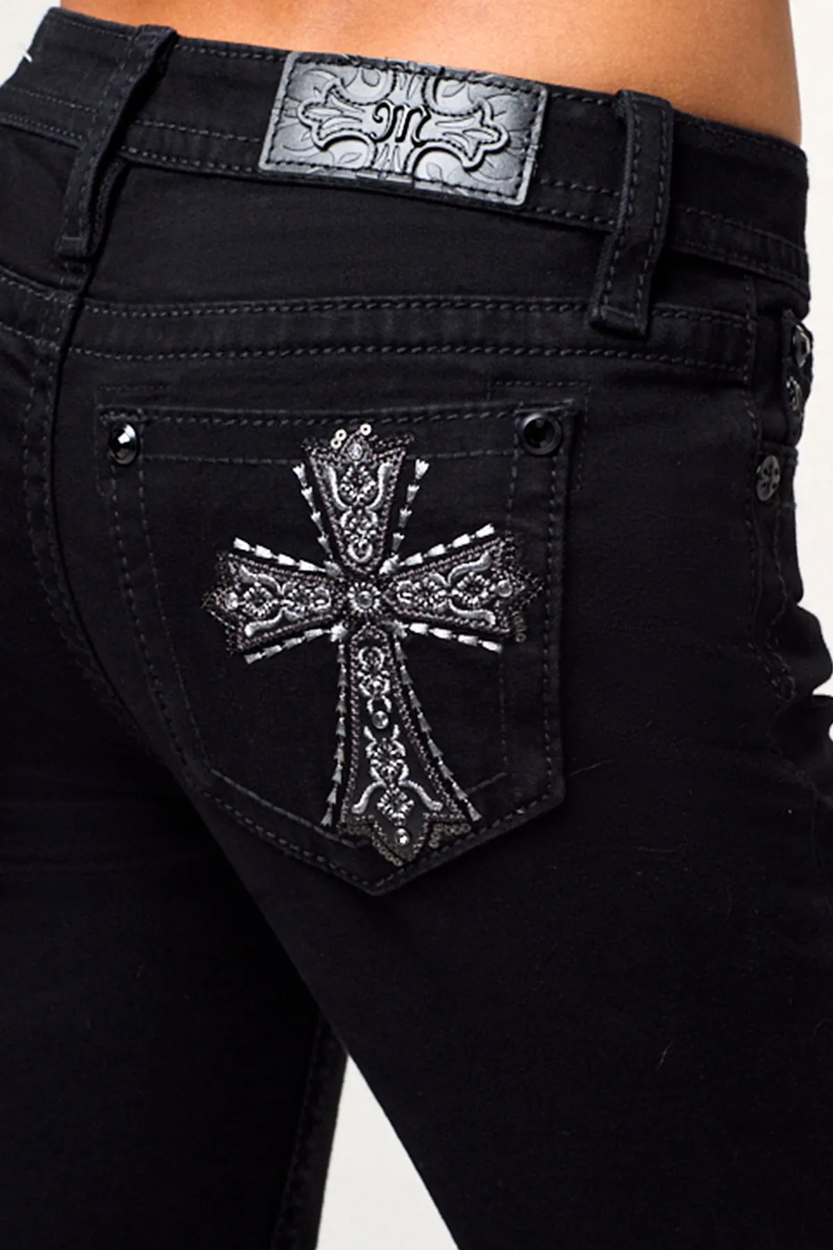 Zohar Cross Bootcut Jeans
